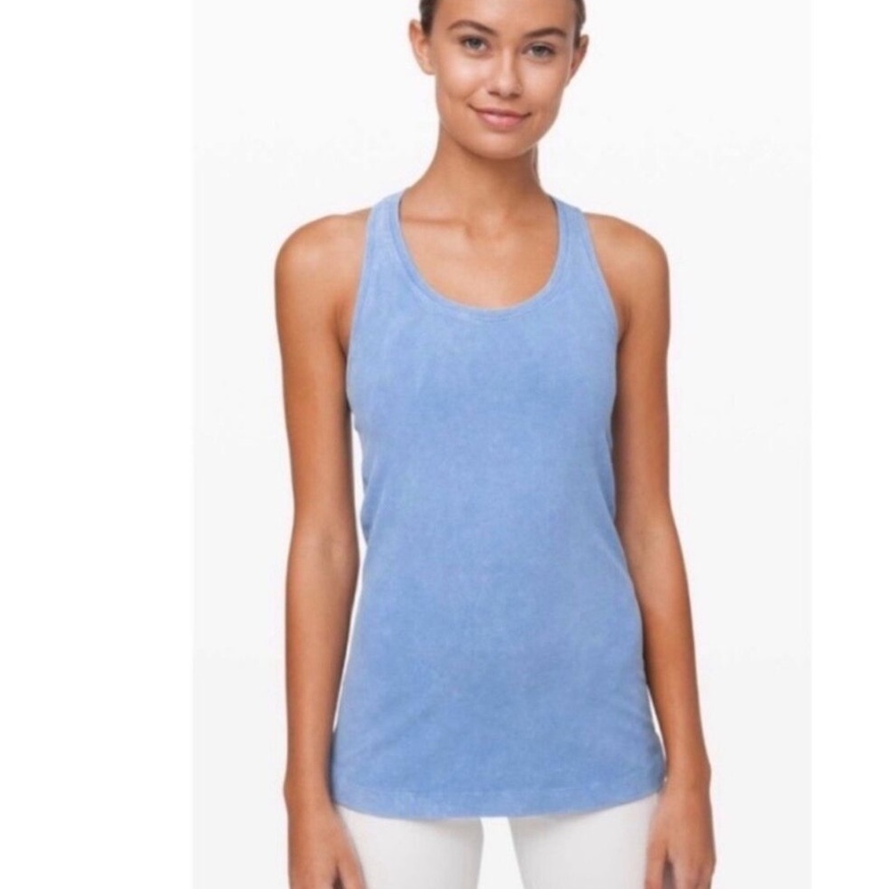 Lululemon Cloudy Blue Tank Top